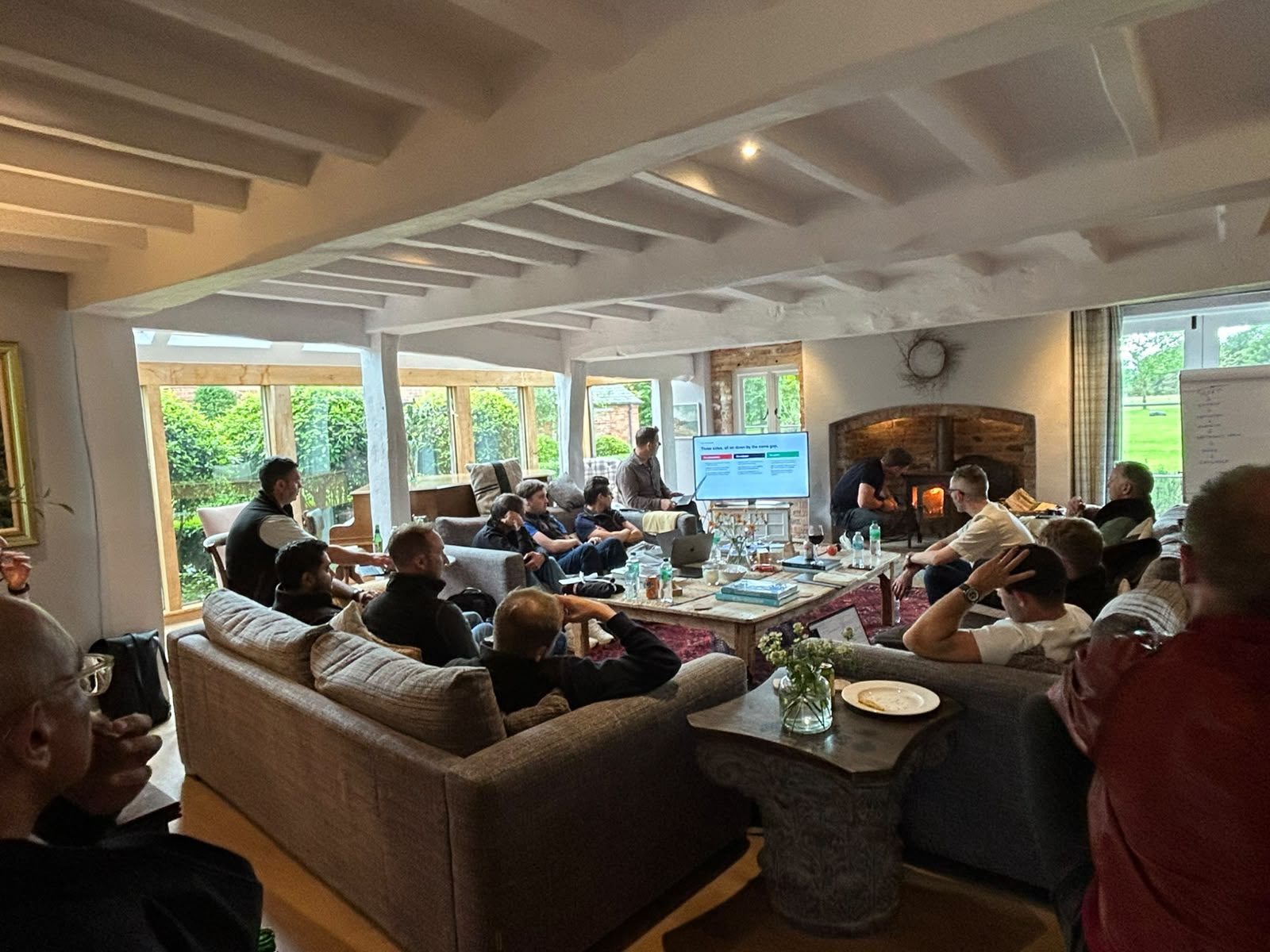 A small-group breakout